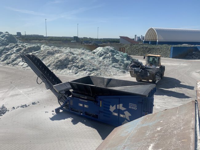 Forus SE 250 im Glasrecycling Glasrecycling