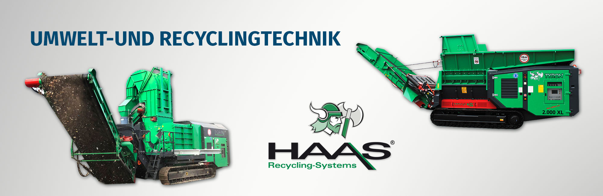 Umwelt- und Recyclingtechnik von HAAS